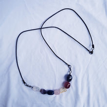 Load image into Gallery viewer, Lokahi Large Chakra Stone Necklace (adjustable lengths) - Free Shipping within U.S.