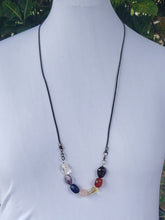 Load image into Gallery viewer, Lokahi Large Chakra Stone Necklace (adjustable lengths) - Free Shipping within U.S.