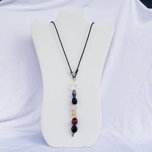Load image into Gallery viewer, Lokahi Large Chakra Stone Necklace (adjustable lengths) - Free Shipping within U.S.