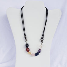 Load image into Gallery viewer, Lokahi Large Chakra Stone Necklace (adjustable lengths) - Free Shipping within U.S.